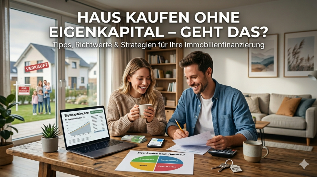 Hauskauf ohne Eigenkapital - geht das?