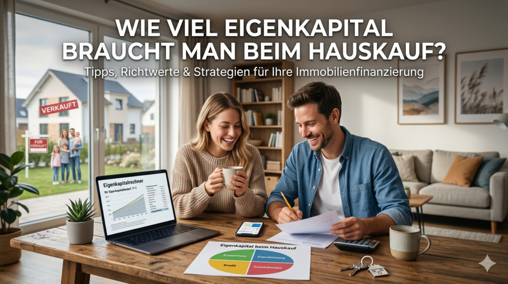 Wieviel Eigenkapital benötigt man beim Hauskauf